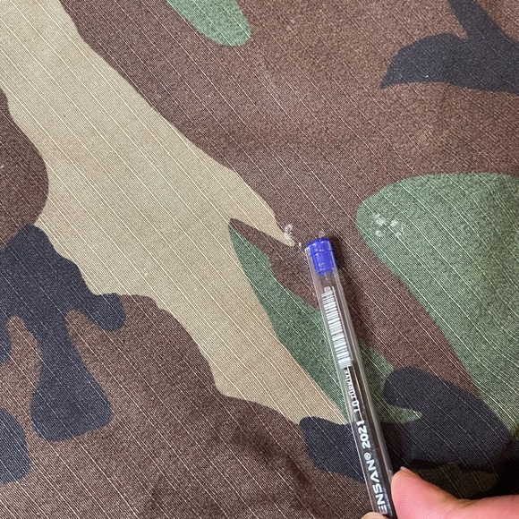 Vintage 1970s US Army Woodland Camo BDU Jacket Pants Set Mens USGI ECWCS - SMALL - Picture 10 of 16